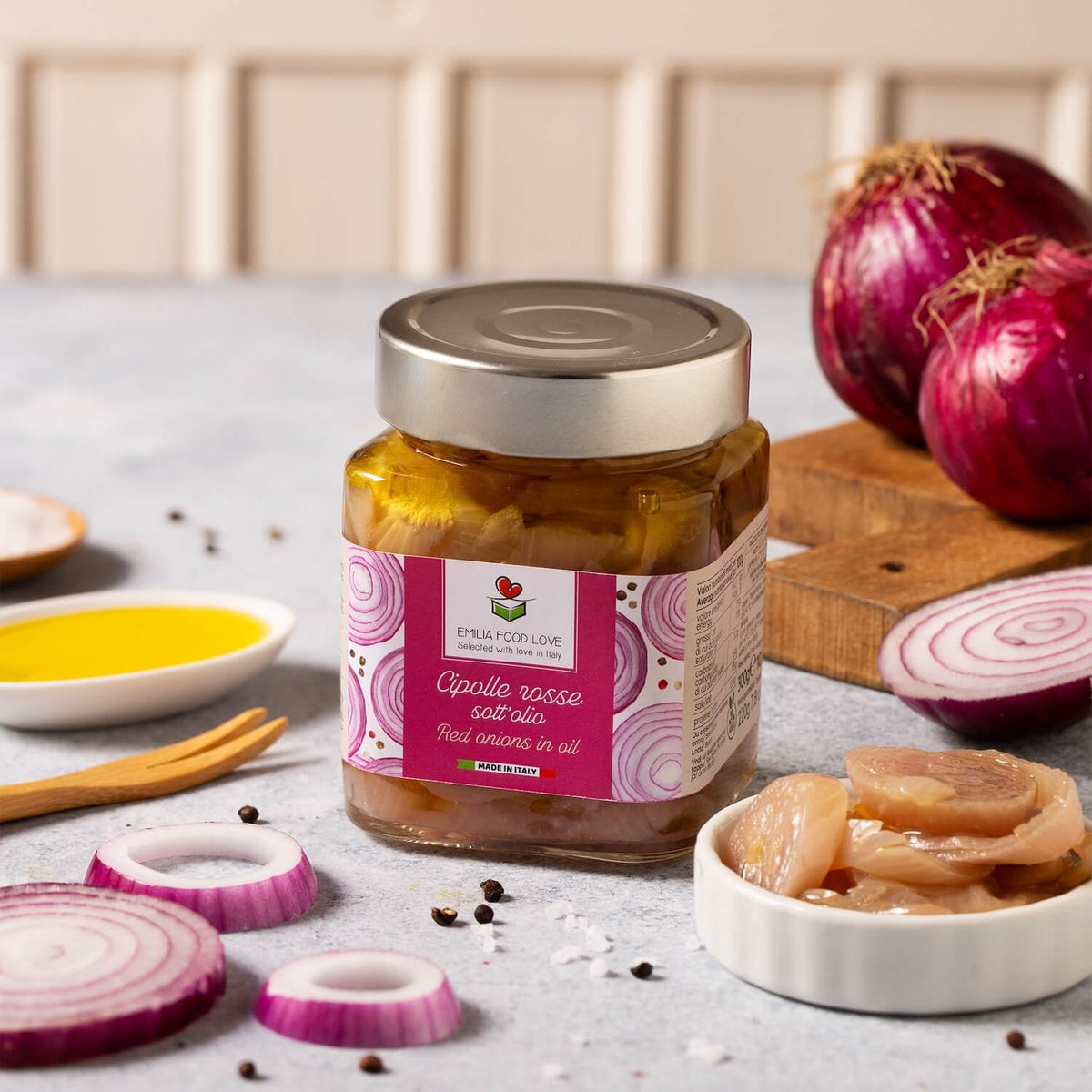 Vegetables in oil Tasting (8 pack) - EMILIA FOOD LOVE Selected with love in Italy