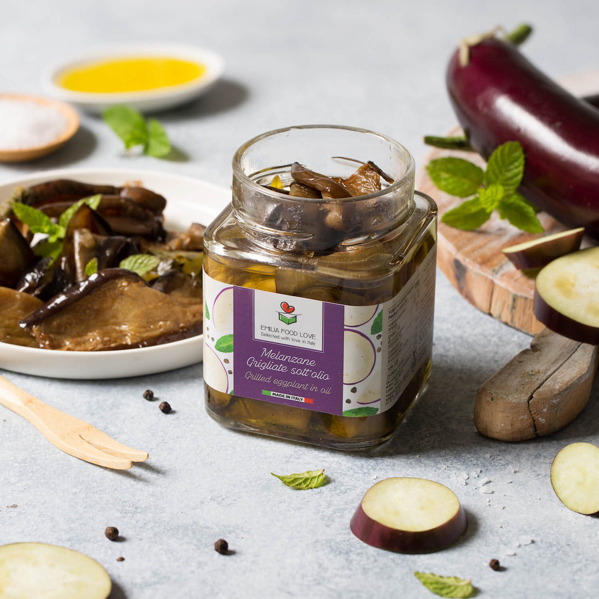 Vegetables in oil Tasting (8 pack) - EMILIA FOOD LOVE Selected with love in Italy