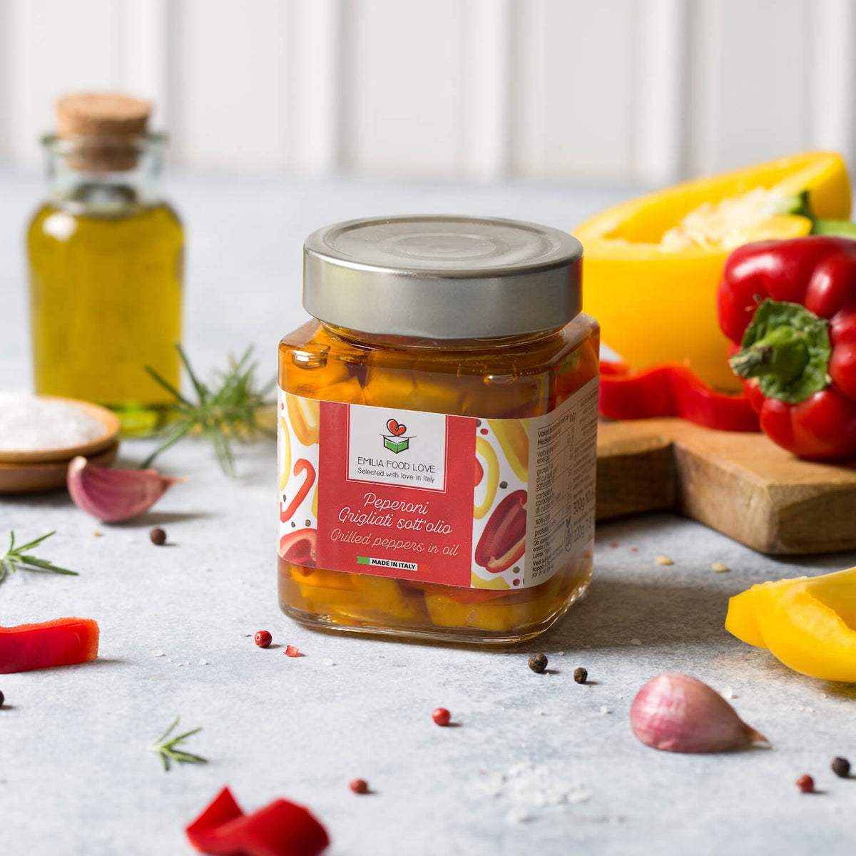 Vegetables in oil Tasting (8 pack) - EMILIA FOOD LOVE Selected with love in Italy