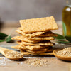 Sesame crackers