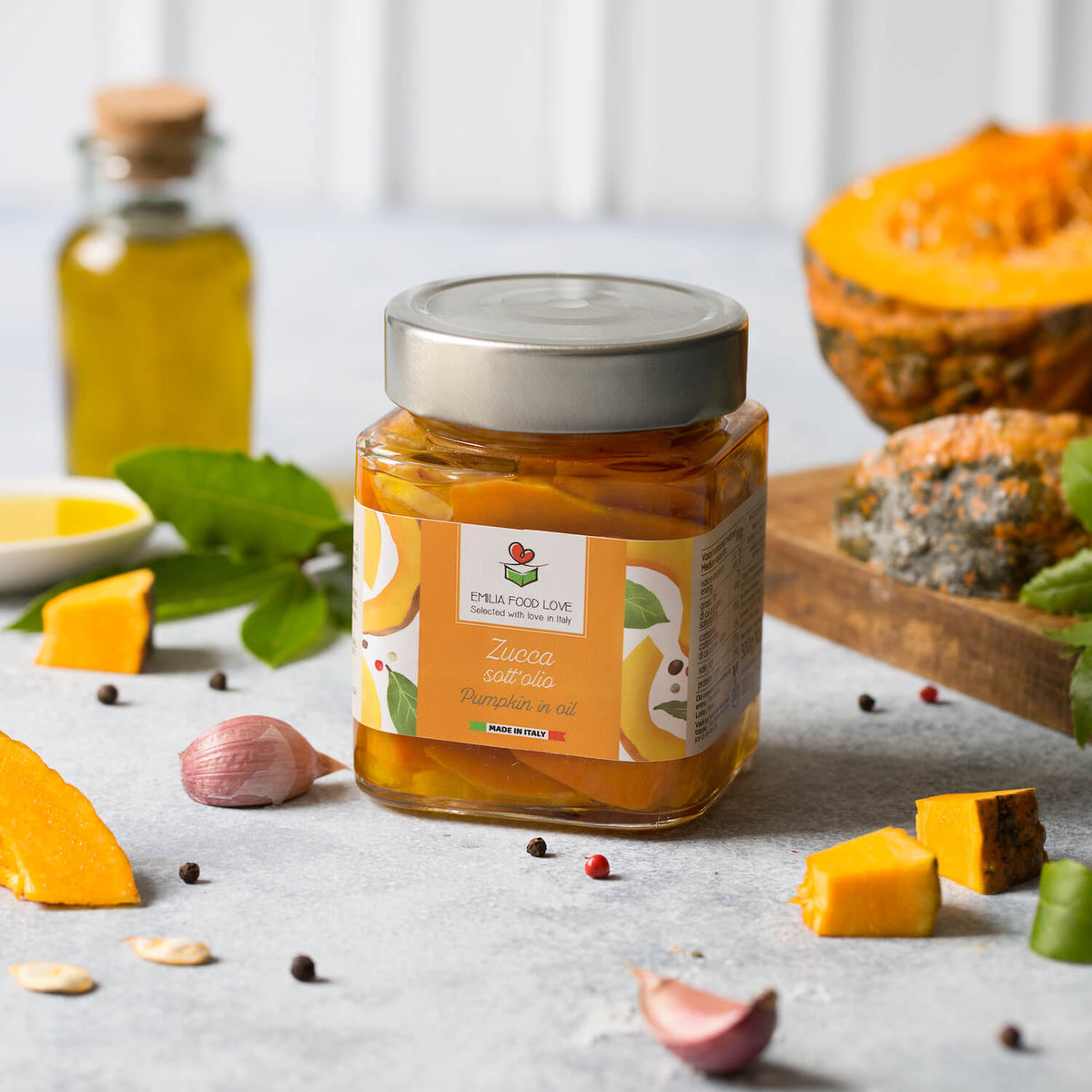 Vegetables in oil Tasting (8 pack) - EMILIA FOOD LOVE Selected with love in Italy